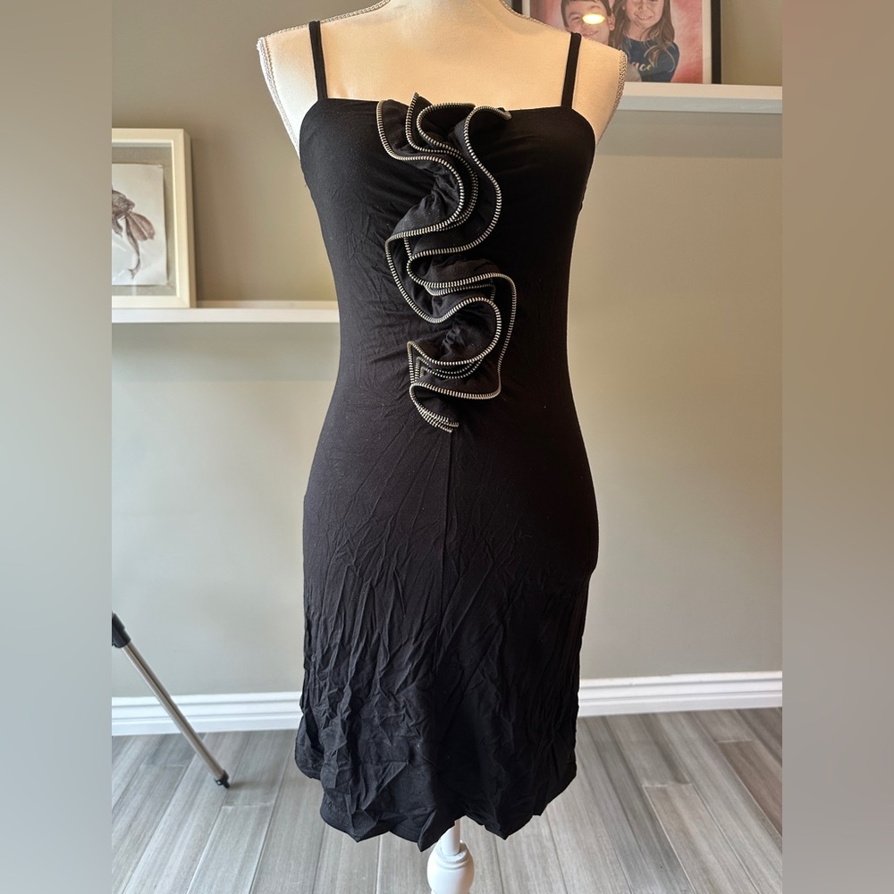 Nu Collective Black Strapless Mini Dress